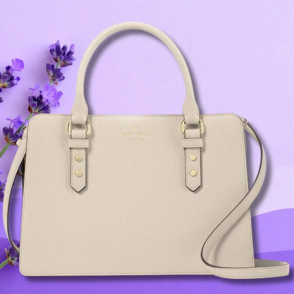 NEW NWT Kate Spade New York Lise Mulberry Street Milk Glass